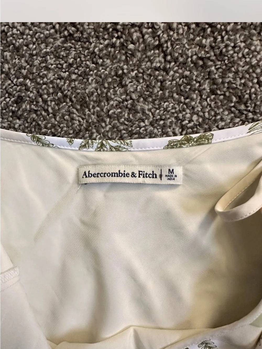 NWOT Abercrombie & Fitch Floral Patchwork Maxi Slip Dress